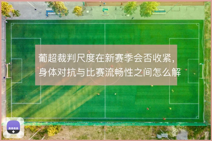 葡超裁判尺度在新赛季会否收紧,身体对抗与比赛流畅性之间怎么解